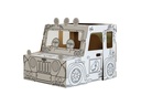 Fellowes Ausmal-Spielhaus XL Dino Truck aus Wellpappe