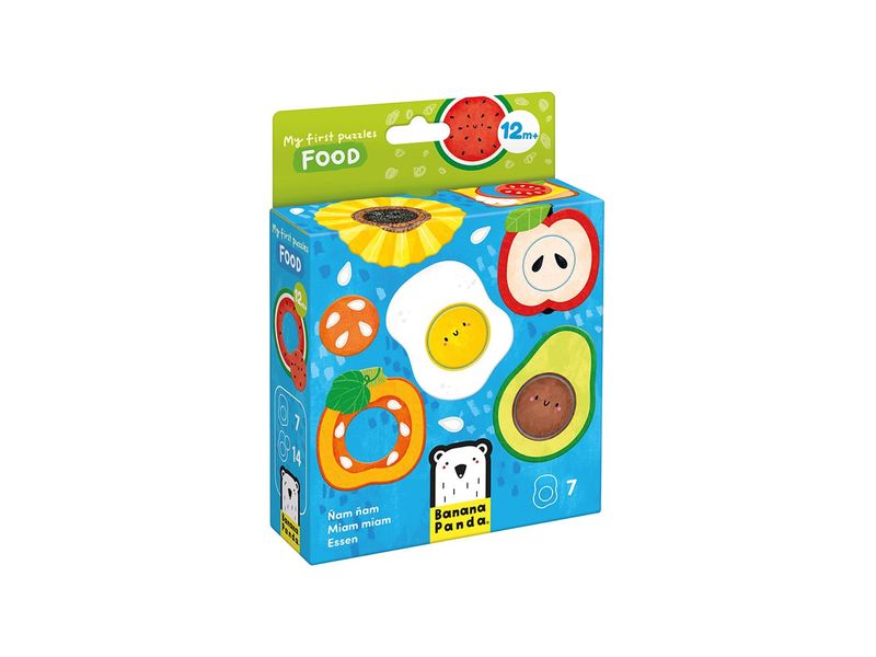 Banana Panda Puzzle My First Food Pappe 14 Teile