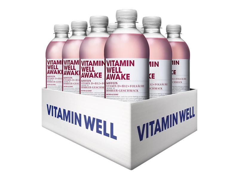 VITAMIN WELL Getränk Awake 12 x 0.5 l