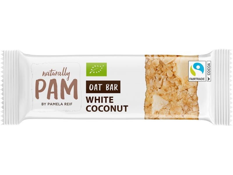 [2103426] Naturally Pam Riegel Bio Oat Bar White Coconut 12 x 40 g