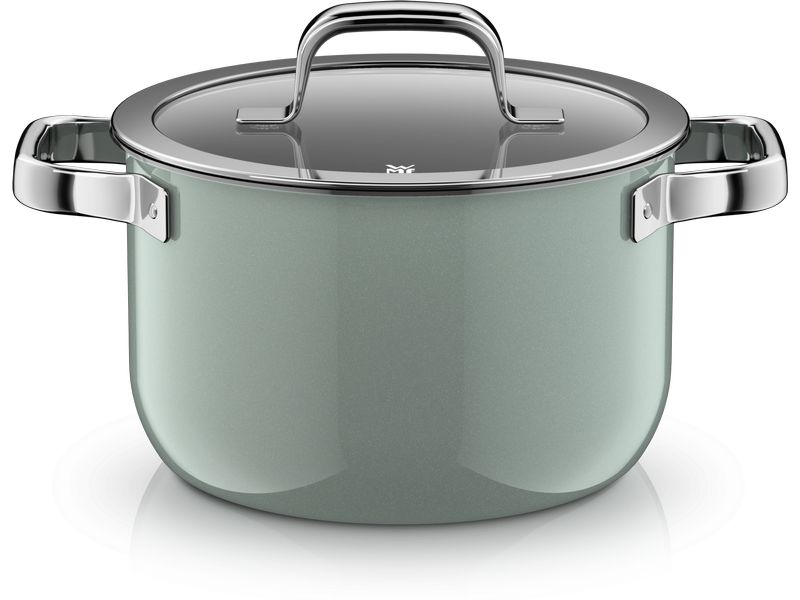 WMF Kochtopf Fusiontec Mineral Pro 20 cm, Eukalyptusgrün