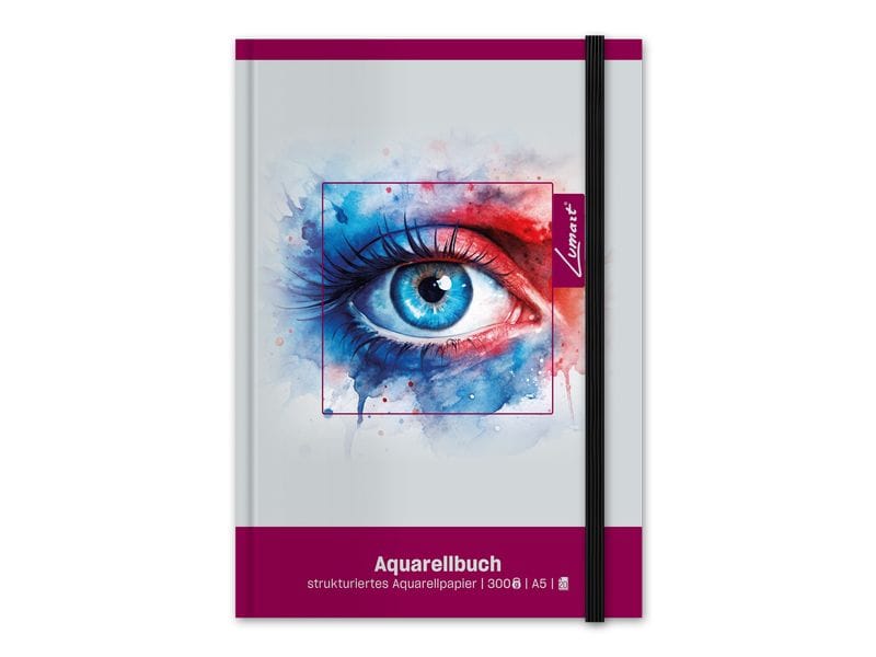 Lumart Aquarellblock Lumart A5, 300 g/m², 20 Blatt