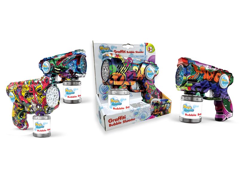 Meili Magic Bubble Graffiti Blaster assortiert
