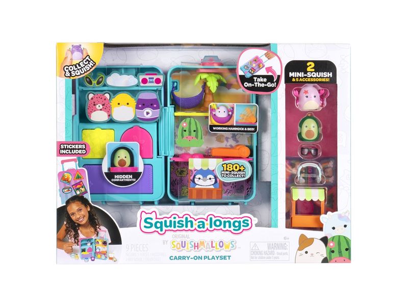 Squishmallows Squishalongs Koffer Playset
