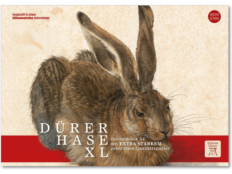 Lumart Zeichenblock Hase A4, gekörnt, 130 g/m², 12 Blatt