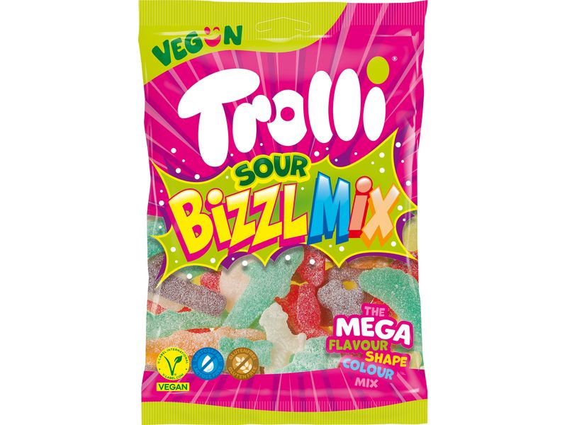 Trolli Gummibonbons Bizzl Mix 200 g