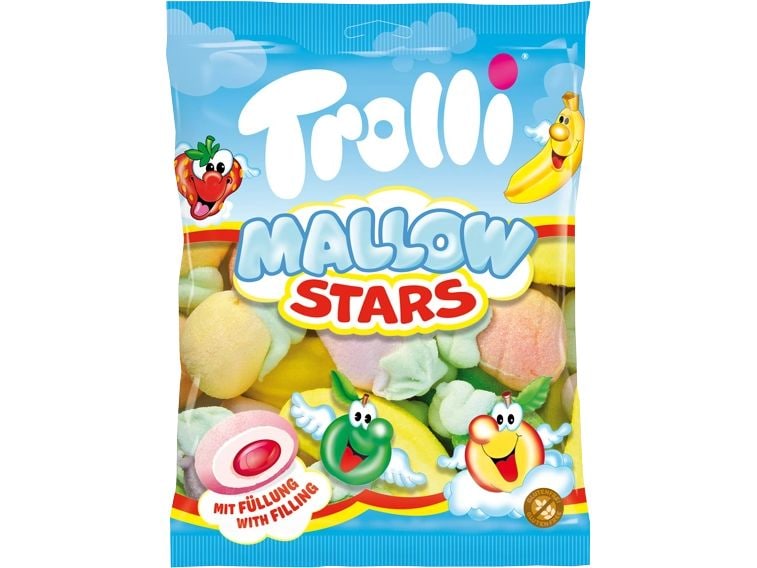 Trolli Gummibonbons Mallow Stars 150 g