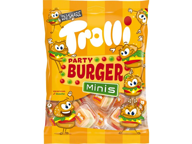 [2107766] Trolli Gummibonbons Mini Burger 100 g