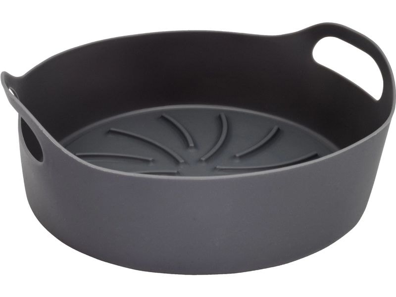 Nerthus Backeinsatz Airfryer-Backmatte rund