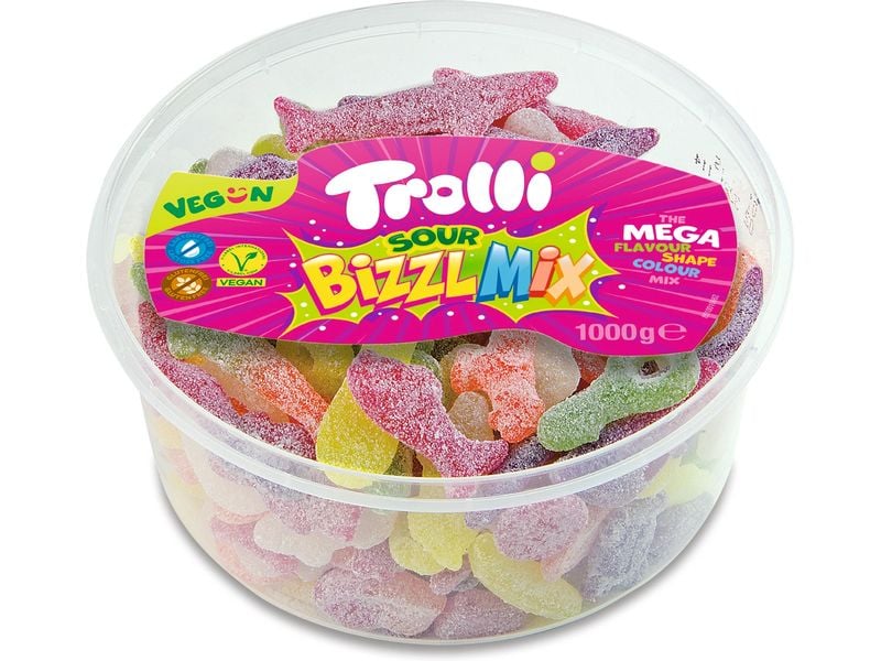 Trolli Gummibonbons Bizzl Mix Dose 1000 g