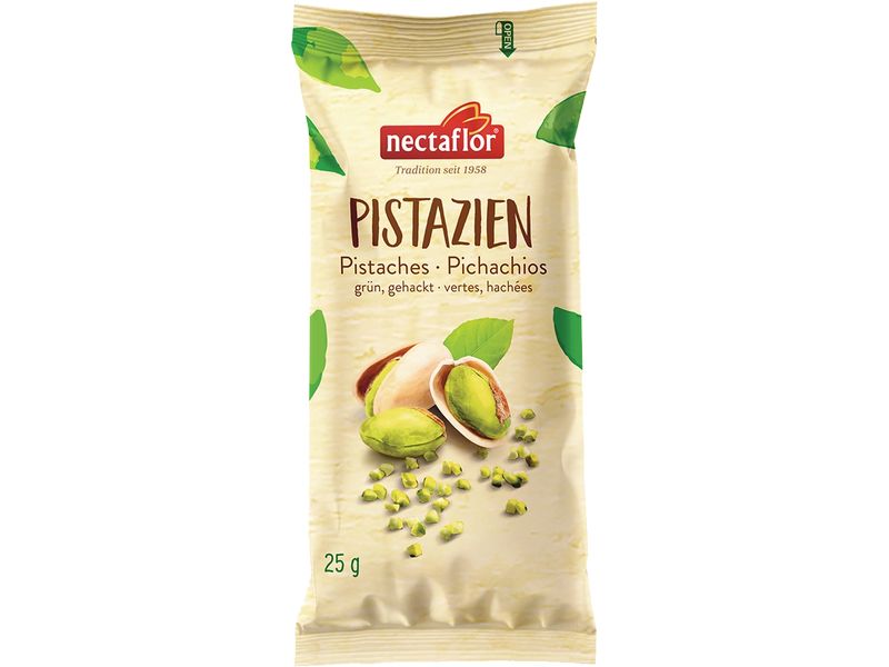 [2112538] Nectaflor Pistazien Grün, gehackt 25 g