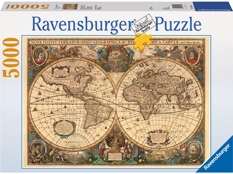 Ravensburger PuzzleHistorische Weltkarte 5000 Teile