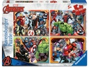 Ravensburger Puzzle-Set Avengers Marvel 4 x 100 Teile