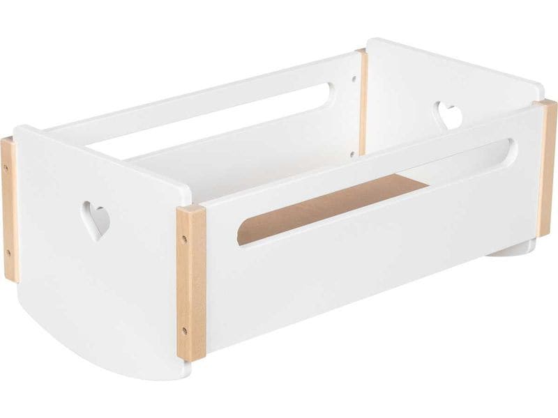 Goki Puppenzubehör Puppenwiege Herz 52.2 x 28.7 x 22 cm