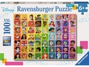 Ravensburger Kinderpuzzle Disney Collage Puzzle 100 XXL Teile