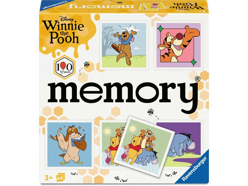 Ravensburger Memory Winnie Puuh ab 3 Jahren, 2-8 Spieler,