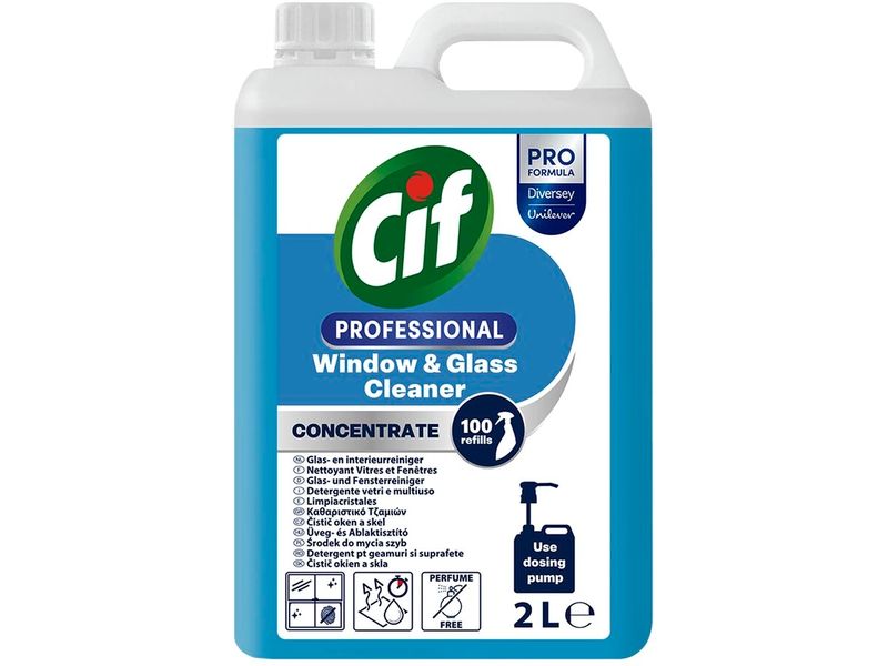 [2052649] Diversey Pro Formula CIF Konzentrierter Glasreiniger 1x2 L