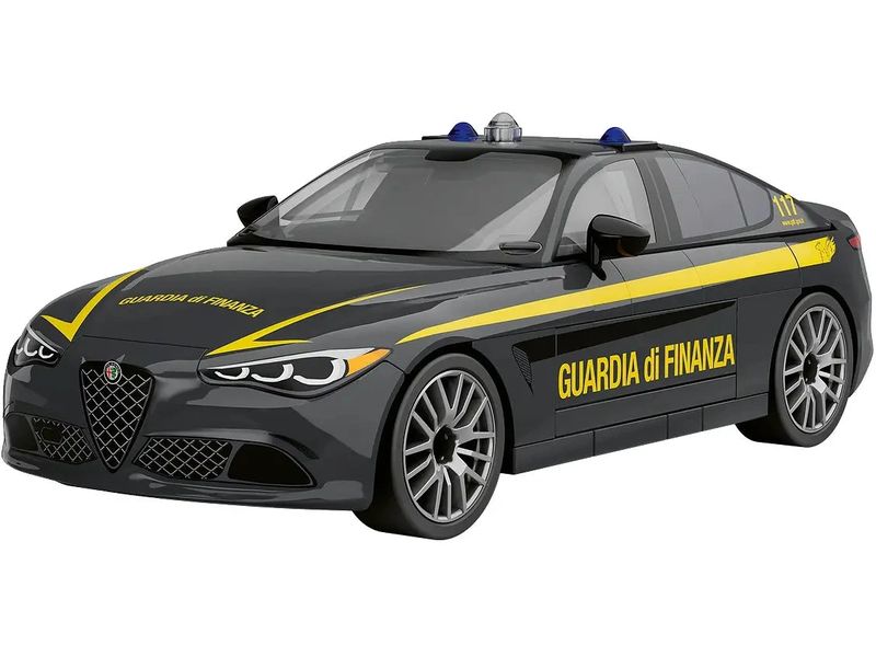 COBI Bausteinmodell Alfa Romeo Giuilia Quadrifoglio Finanza 1:35