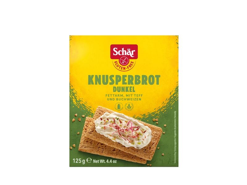 [2108235] Dr.Schär Snack Knusperbrot dunkel glutenfrei 125 g