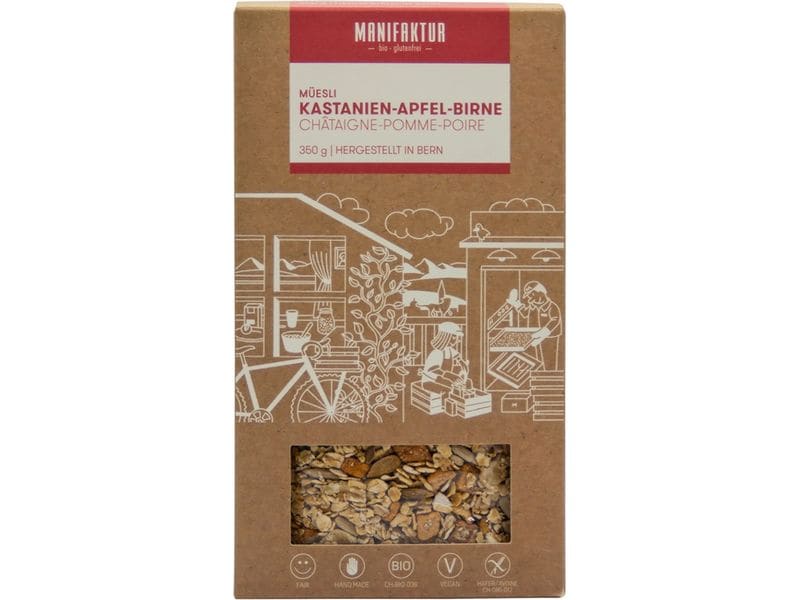 [2113448] Manifaktur Müesli Kastanien-Apfel-Birne 350 g