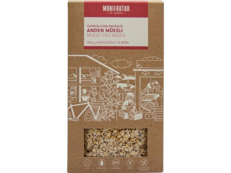 [2113453] Manifaktur Quinoa Anden-Müesli 350 g