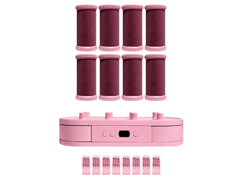 Mermade Hot Rollers Pink