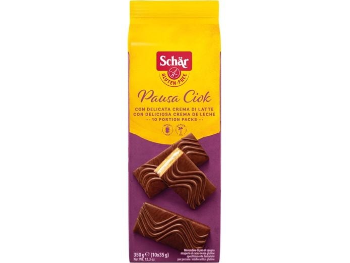 [2108249] Dr.Schär Gebäck Pausa Ciok glutenfrei 10 x 35 g