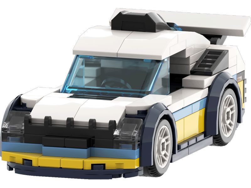 Brixies Plus Mini Rallye Rennwagen