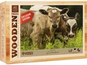 Wooden City Holz-Puzzle Kälber 40 Teile