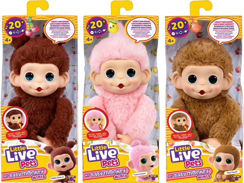 [2040888] moose My Baby Monkey Minis Assortiert