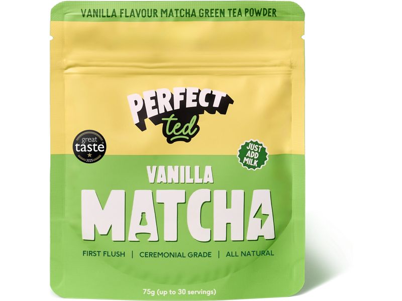 Perfect Ted Matcha-Pulver Vanille 75 g
