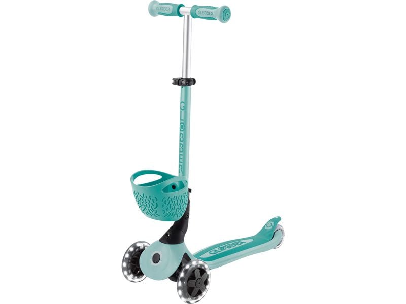 [2085358] GLOBBER Scooter GO UP Baby Lights 360° Mint