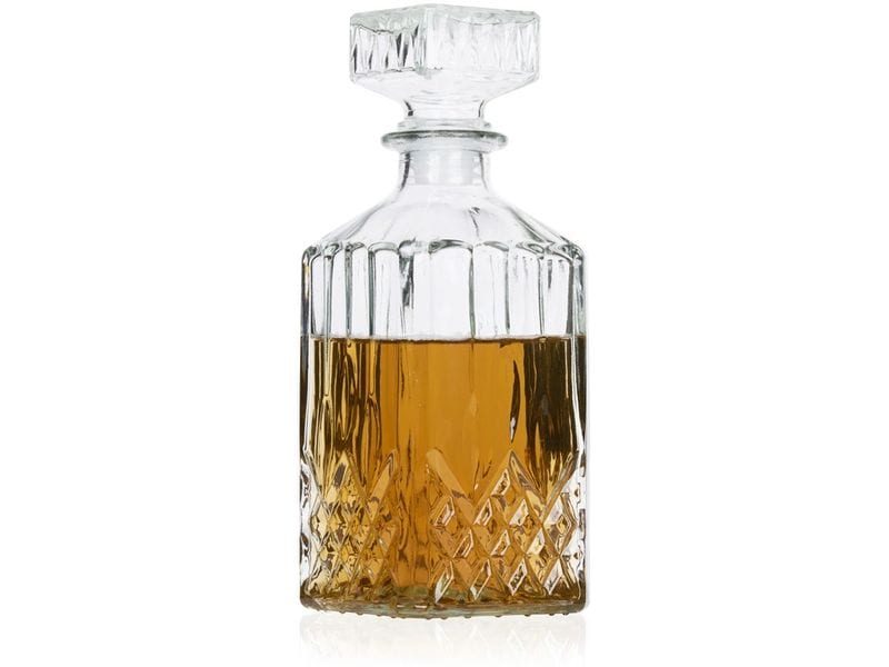 [2025361] alpina Whiskey Flasche 800 ml, 1 Stück, Transparent