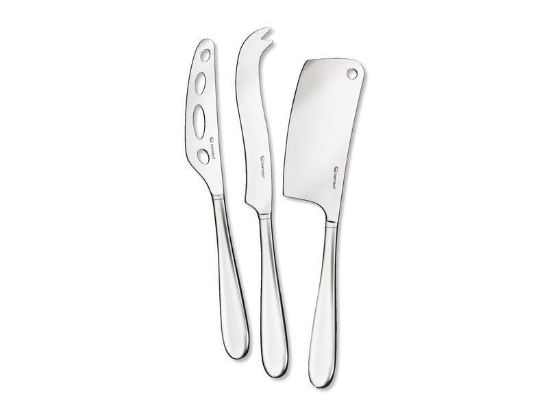 Berndorf Käsemesser 3 teilig, Silber