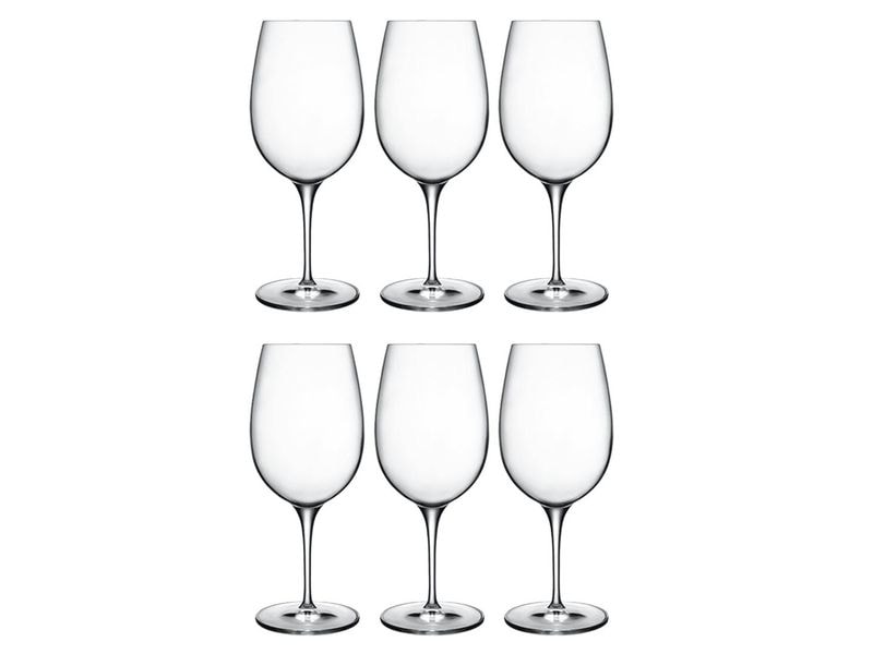Luigi Bormioli Weingläser-Set Palace Grand Vini 57 cl, 6 Stück, Transparent