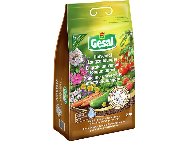 [2053053] Gesal Dünger mit Schafwolle 3 kg