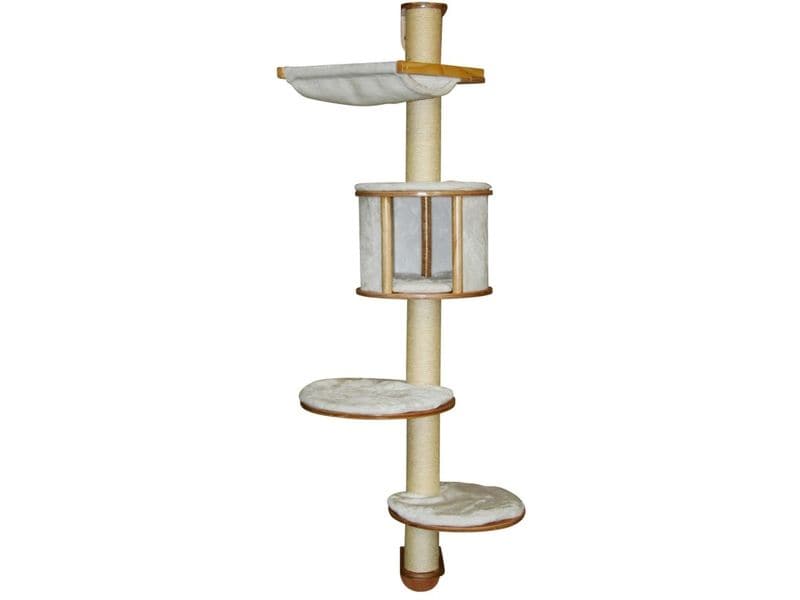 Kerbl Wandkratzbaum Dolomit 168 x 75 cm, Weiss