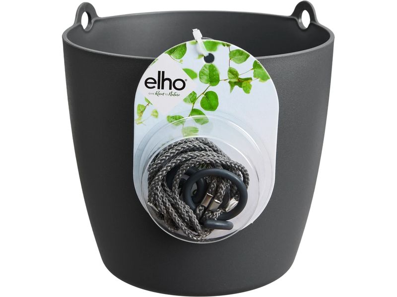 [2090581] Elho Blumenampel Brussels 2.9 l, Anthrazit