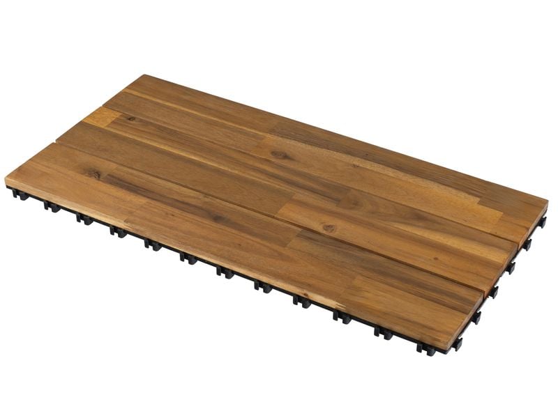 [1950932] COCON Balkon-& Terrassenplatten Akazie, 60 x 30 cm, 6 Stück