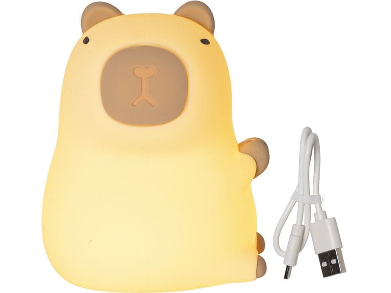 Star Trading Nachtlicht Capybara LED Nachtlicht Functional RGBW Weiss