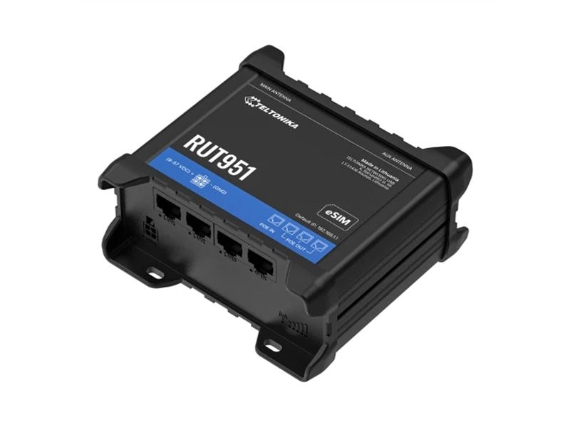 [2027371] Teltonika LTE-Industrie-Router RUT951 PoE+