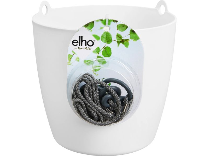 [2090580] Elho Blumenampel Brussels 2.9 l, Weiss