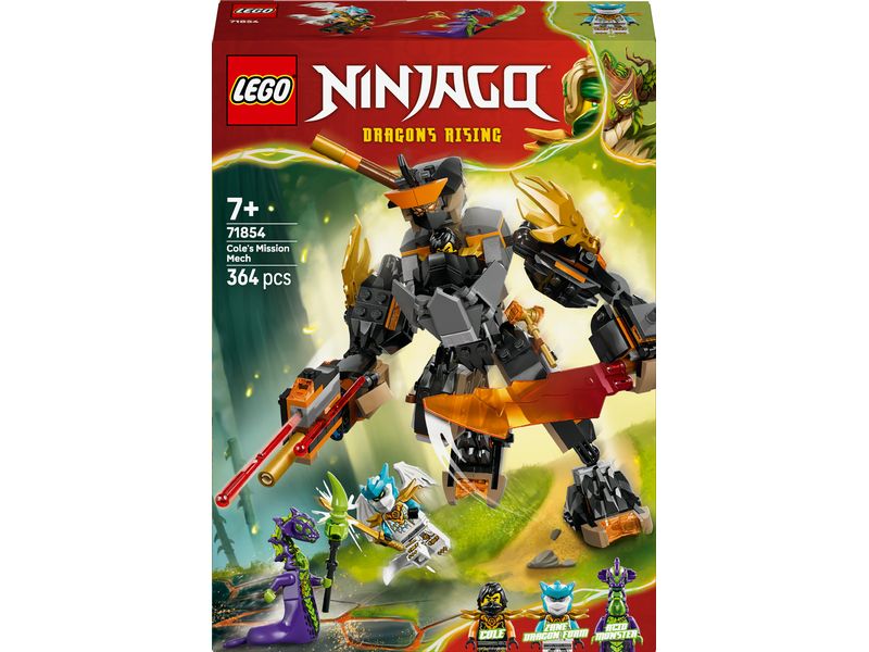 [1989079] LEGO® Ninjago Coles Action-Mech und Drachen-Zane 71854