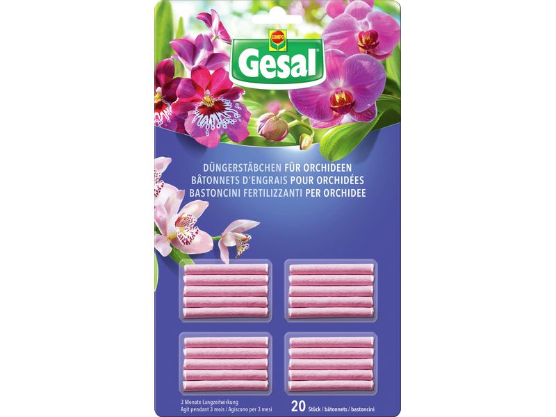 [2052981] Gesal Düngerstäbchen für Orchideen 20 Stück
