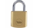 Yale Y110B/20/111/4 Messing Messing/Stahl