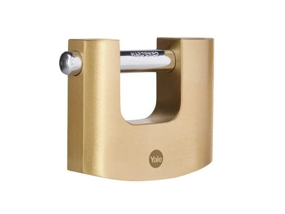 Yale Vorhängeschloss Y114B 70/13 Gold Messing/Stahl