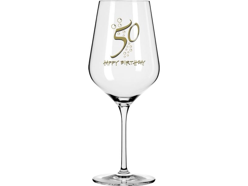 [2110906] Wate Weinglas Happy Birthday "50"