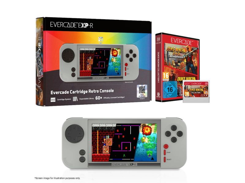 Blaze Spielkonsole Evercade EXP-R Solo Duke Nukem Bundle (Box)