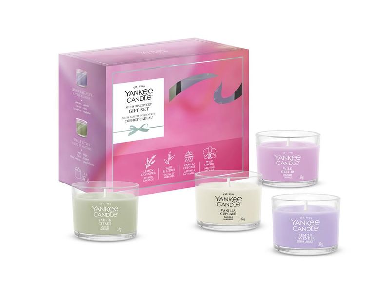 Yankee Candle Signature Geschenkset 4 Mini Filled Votives
