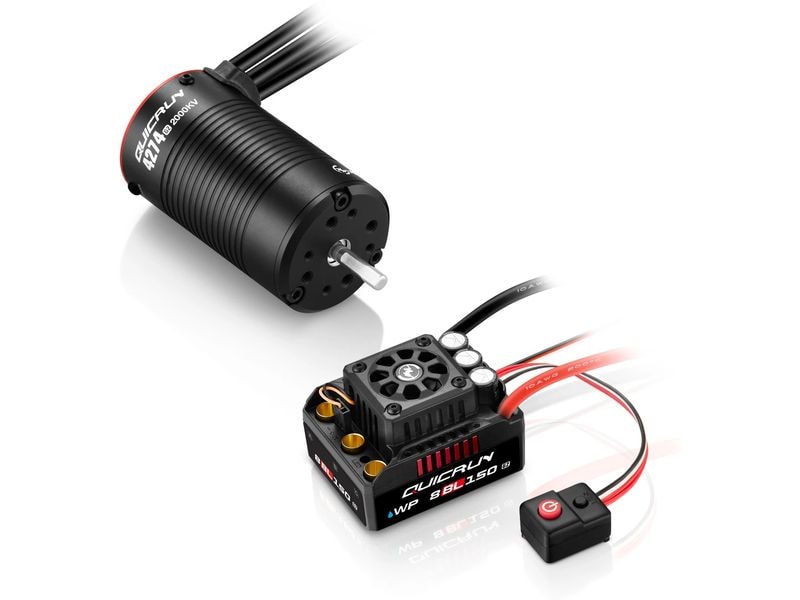 Hobbywing Brushless-Antriebsset Combo WP8BL150 G2 4274SL 2000 kV